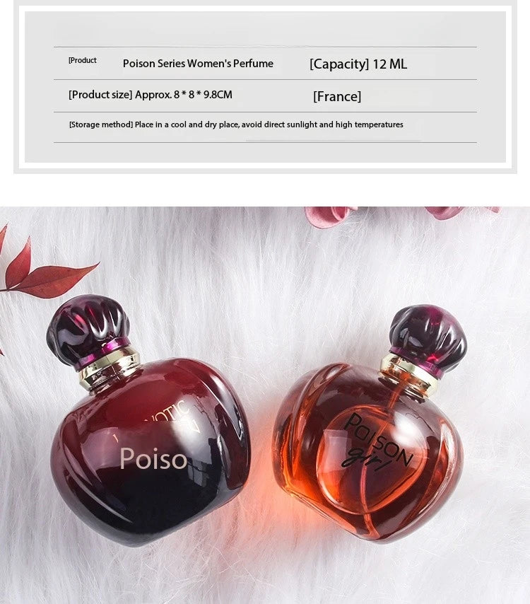 100ml Women Perfume Poison Series Perfume Floral Fruity Scent High Quality Lasting Fragrances Deodorant Pheromones Attract Men - Aurex