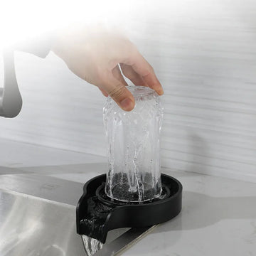 Faucet Automatic Cup Washer Home Hotel Bar High Pressure Kitchen Sink Glass Cup Cleaning Rinser  Coffee Pitcher Wash Cup Tool