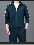 2024 Plus Size Thicken Men Set Warm Thick Hooded 2PC Hoodies Zipper Sports Suit Gym Hombre Tracksuit Men Joggers Women - Aurex