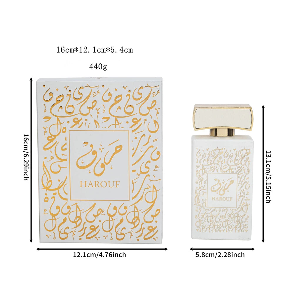 Arabic Style 2024 Women Lasting Fragrance Body Spray Perfume Floral Scent Pheromone Eau De Parfum Men Cologne 100ml Parfumeur - Aurex