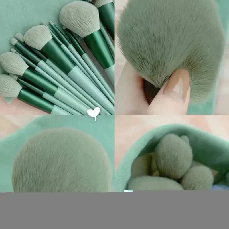 8-13 Pcs Soft Face Makeup Brushes Set Foundation Blush Powder Eye Shadow Highlighter Blending Make Up Cosmetic Brush Beauty Tool