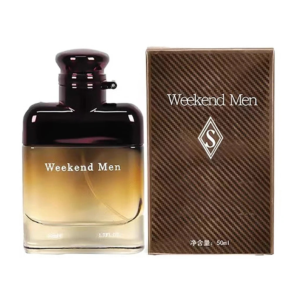 Pheromone Perfume Men 50ML Woody Scent Cologne Parfums Homme Attracting Women Fascination Man Perfumes Masculinos Fresh Natural - Aurex