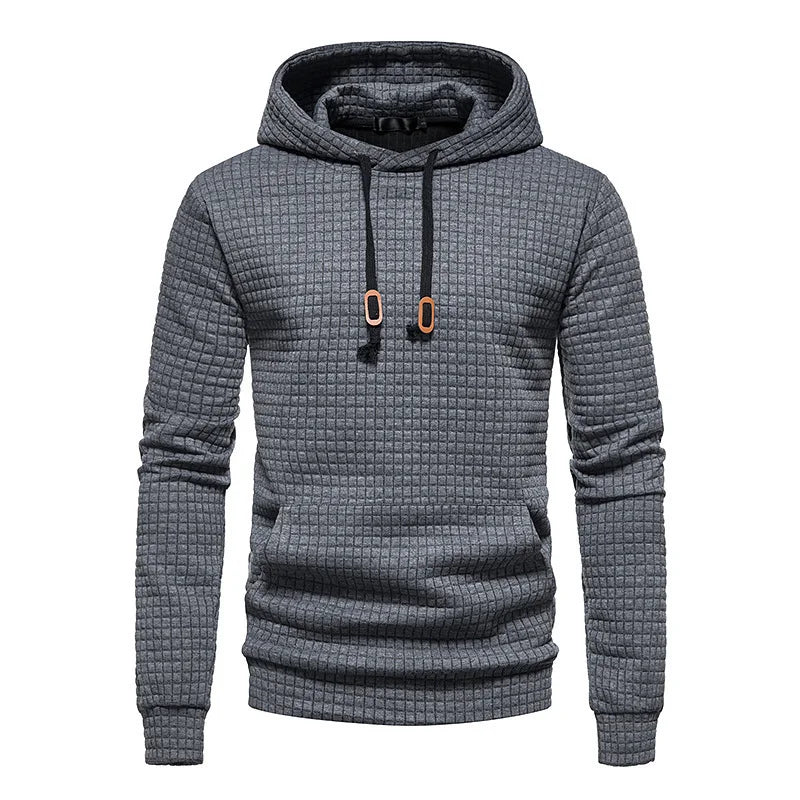 Stylish Color Block Patchwork Hoodies for Men Athletic Drawstring Hooded Sweatshirt Spring Autumn Casual Fleece Pullover Tops