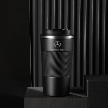 510ml Car Coffee Mugs For Mercedes Benz A B C E CLA GLA GLC Class W204 W205 W212 W213 Stainless Steel Vacuum Flask Auto Supplies