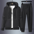 2025 Men Winter Sport Suits Casual Outdoor Zipper Jackets and Sweatpants Jogging Set Male Hoodie Tracksuit Running Mens Clothes - Aurex