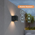 6W/12W LED Waterproof Wall Lamp in Black/White/Grey for Indoor and Outdoor Decoration Lighting Aluminum Wall Lights AC 110V 220V - Aurex