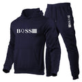 Men's Sports Suits Fashion Tracksuit Women Hoodies + Pants Two Pieces Sets Running Casual Sweatshirts Sweatpants Men's Clothing - Aurex