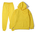 Basic Men/Women 2Pcs/Sets Sweatshirt Hoodies Pants 2024 Male Gyms Fitness Tops Joggers Sportswear Tracksuits - Aurex