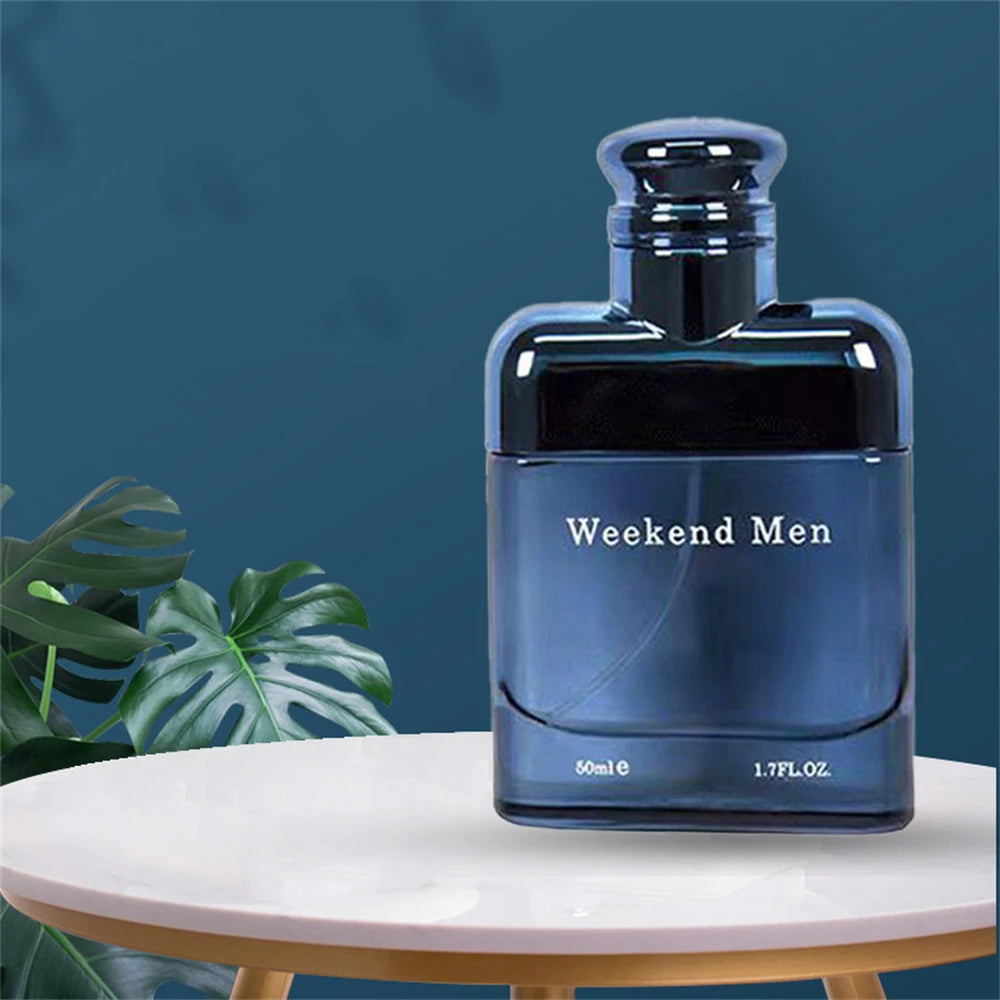 Pheromone Perfume Men 50ML Woody Scent Cologne Parfums Homme Attracting Women Fascination Man Perfumes Masculinos Fresh Natural - Aurex