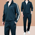 2024 Plus Size Thicken Men Set Warm Thick Hooded 2PC Hoodies Zipper Sports Suit Gym Hombre Tracksuit Men Joggers Women - Aurex