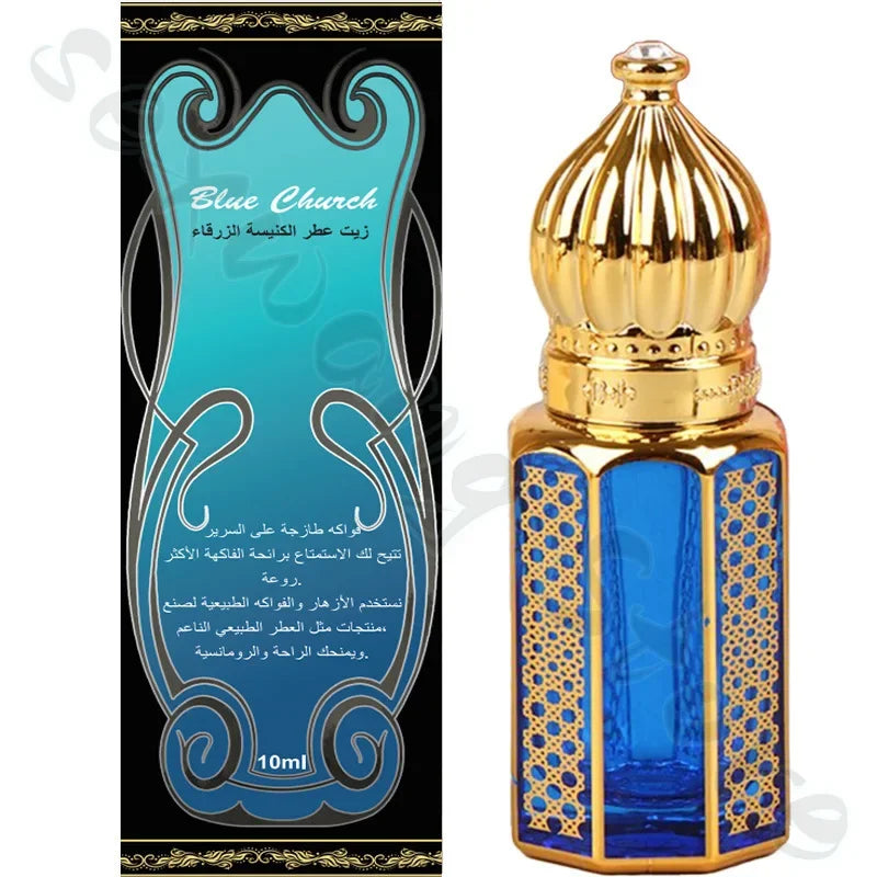 Middle East United Arab Emirates Cologna Blue Church Deodorant Men's Light Fragrance Lasting Portable 10ml - Aurex